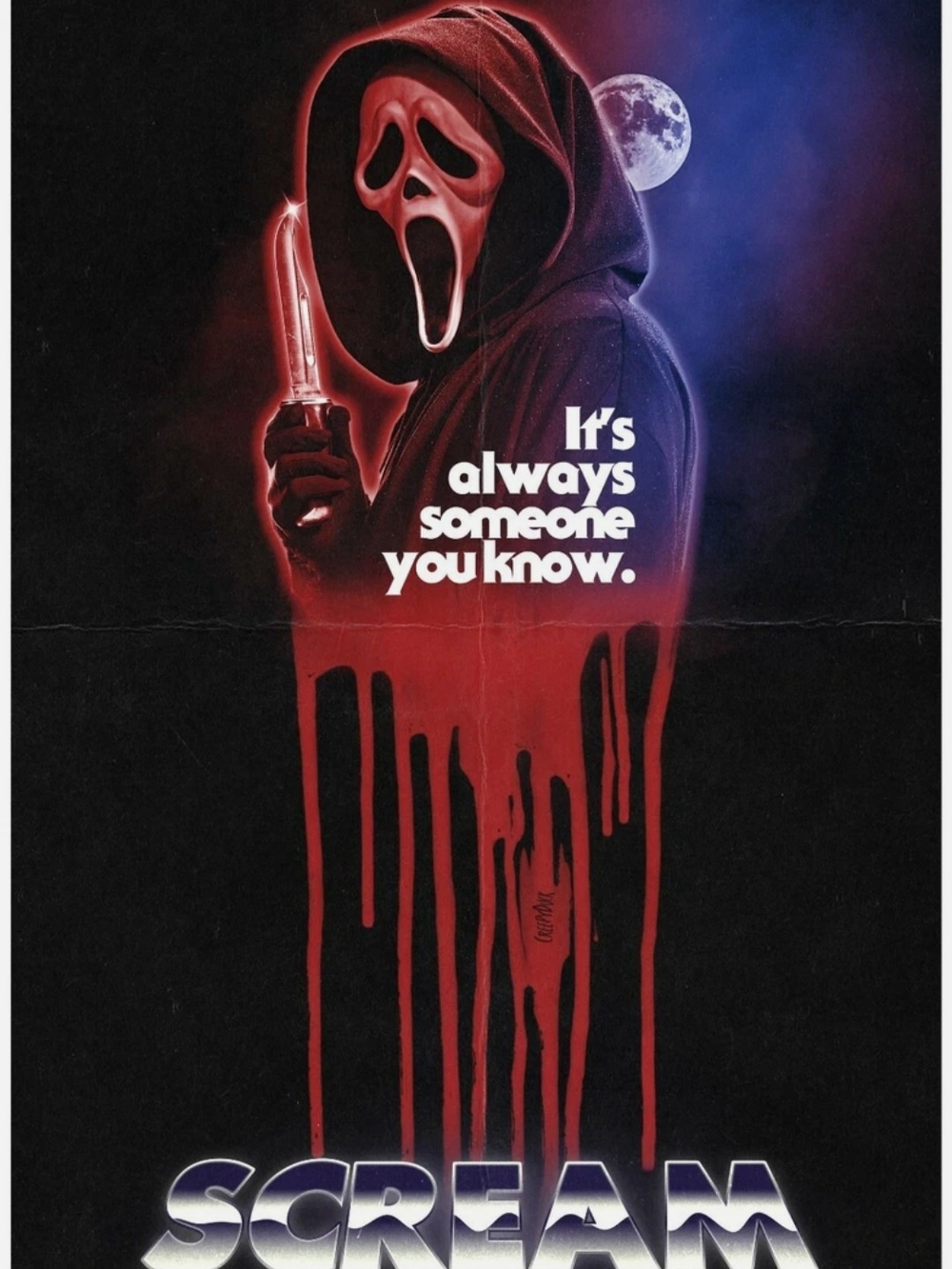 👻New Handmade Beaded Horror Movie Scream Ghostface Earrings👻